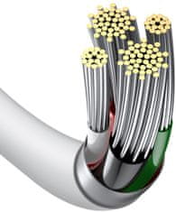 BASEUS kábel Superior saries USB-A - Lightning, rychlonabíjecí, 2.4A, 2m, biela
