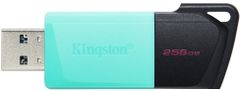 Kingston DataTraveler Exodia M - 256GB, tyrkysová (DTXM/256GB)