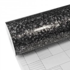 CWFoo Forged Karbonová černá samolepiaca fólia 152x300cm