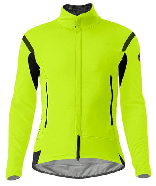 Castelli bunda Perfetto RoS 2 Jacket Electric Lime/Dark Gray, žltá, XL
