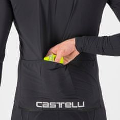 Castelli vetrovka Squadra Stretch Jacket Electric Lime/Dark Gray žltá L