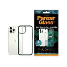 PanzerGlass ClearcaseColor puzdro pre Apple iPhone 12 Pro Max - Zelená KP19749