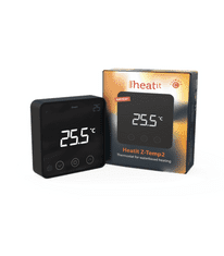 Heatit Z-Temp2 termostat pre teplovodné kúrenie (čierna)