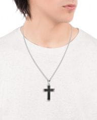 Viceroy Nadčasový oceľový náhrdelník s krížikom Magnum 15111C01010
