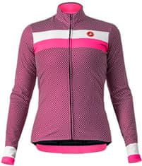 Castelli dámsky cyklistický dres Volare LS Jersey, ružová, L