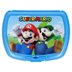 Alum online Detský box na desiatu Super Mario - modrý