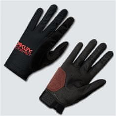 rukavice WARM WEATHER černo-ružovo-šedé M