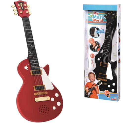 SIMBA Rocková gitara, 56 cm, 2 druhy