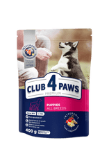 Club4Paws Premium pre šteňata všetkych plemien 400 g