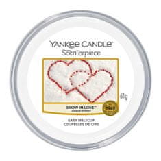 Yankee Candle Vonný vosk , Zamilovaný sneh, 61 g