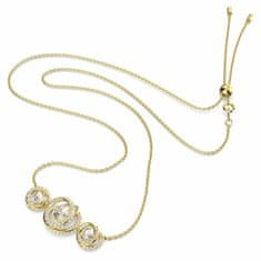 Swarovski Trblietavý pozlátený náhrdelník s kryštálmi Generation 5636586