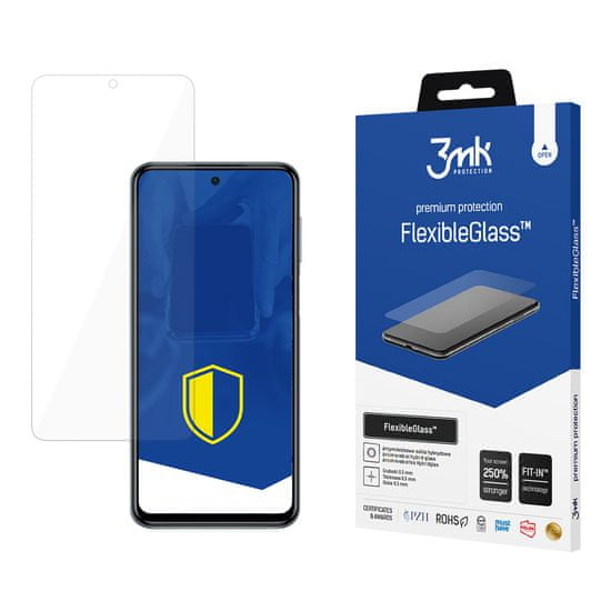 3MK Ochranné hybridné sklo 3mk FlexibleGlass pre Xiaomi Redmi Note 10/Redmi Note 10S - Transparentná KP20865
