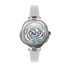 Ciga Design Dánske náramkové hodinky R-Series Rose Quartz z kože