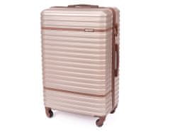 Solier Příruční kufr cestovní kufr S STL957 champagne
