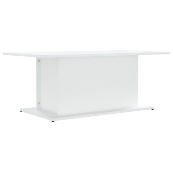 Vidaxl Konferenčný stolík biely 102x55,5x40 cm drevotrieska
