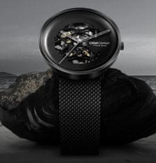 Ciga Design Náramkové hodinky Michael Young Series Automatic Mechanical Skeleton Black
