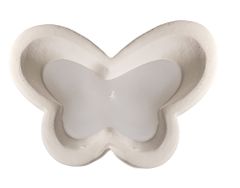 Popron.cz Sviečka, motýľ, približne 13 x 8,5 cm,