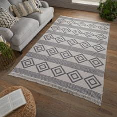 Flair Kusový koberec Deuce Teo Recycled Rug Monochrome 120x170