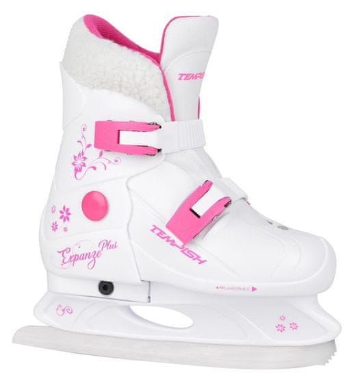 Tempish dievčenské ľadové korčule FUR EXPANZE PLUS GIRL