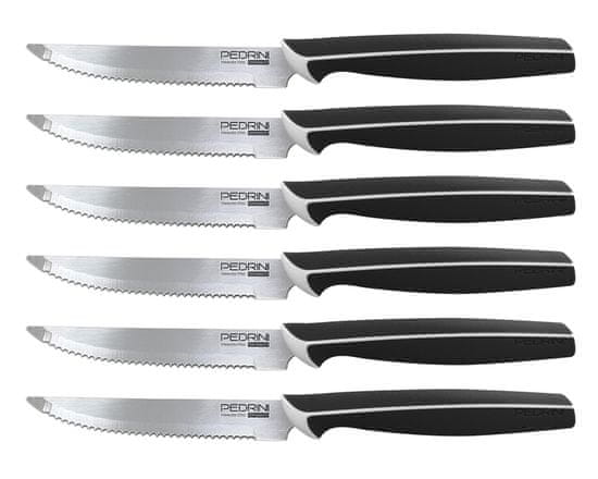 Pedrini Súprava steakových nožov 6 ks (4,5") - master line