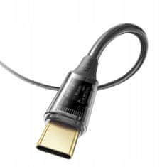 Mcdodo Telefónny kábel, výkonný, super rýchly, USB-C PD kábel, 100 W, 1,8 m, čierny, Mcdodo CA-2112
