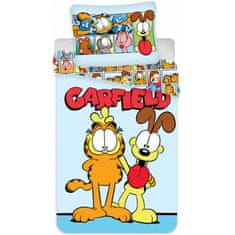BrandMac Posteľné obliečky do detskej postieľky kocúr Garfield