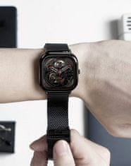 Ciga Design Plne duté automatické mechanické náramkové hodinky Skeleton Black
