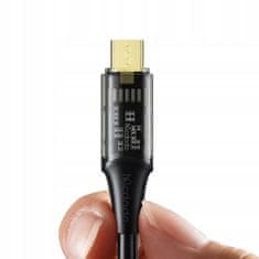 Mcdodo MCDODO STRONG VYSOKORÝCHLOSTNÝ MICRO USB QC 4.0 3A 1,2 M TELEFÓNNY KÁBEL ČIERNY CA-2100