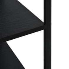 Vidaxl Skrinka na mikrovlnku čierna 60x39,6x79,5 cm drevotrieska