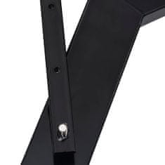 Vidaxl Snehová radlica pre vysokozdvižný vozík, 200x48 cm, čierna