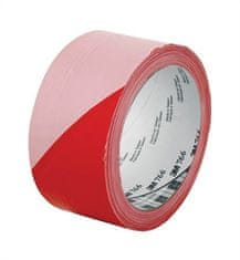 3M Bezpečnostná páska, samolepiaca, červeno-biela, 50 mm x 33 m, 7100015266