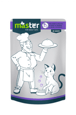 Master Kapsičky pre mačky s kralikom v omačke 24x80g