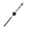 FVE kombiskrutka/skrutka s dvojitým závitom M10x250 A2 DIN6923