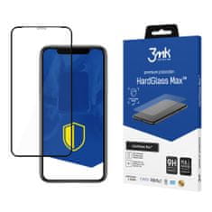 3MK HardGlass Max - ochranné sklo pre Apple iPhone 11 Pro Max - Čierna KP20999