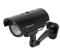 Cabletech Atrapa kamery Cabletech DK-10, čierna, LED dióda