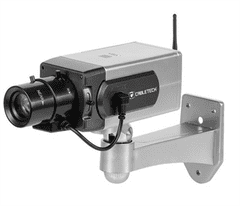 Cabletech Atrapa kamery Cabletech DK-13, čierna, LED dióda, PIR