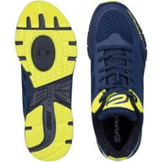 Force Topánky GO - modrá-žltá fluo - veľkosť 36