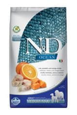 N&D N & D OCEAN DOG Adult M / L Codfish & Pumpkin & Orange 2,5kg