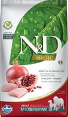 N&D PRIME GF Chicken & Pomegranate Puppy Medium & Maxi 2,5 kg