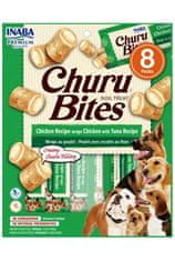 churu Chúru Dog Bites Chicken wraps Chicken+Tuna 8x12g