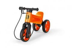 Funny Wheels Odrážadlo Rider SuperSport oranž. 2v1+popruh, vyššie. sedla 28/30cm nos. 25kg 18m+ v sáčku