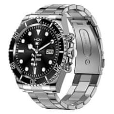 Netscroll Štýlové smart hodinky pre mužov, CasualWatch