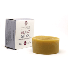 Berrywell Tuhý šampón s kondicionérom Glanz Stück Fastes Shampoo + Conditioner 80 g