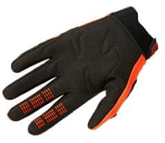 FOX Detské motokrosové rukavice Yth Dirtpaw Glove Fluo Orange veľ. YXS