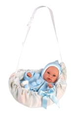 Llorens 63641 NEW BORN - realistická bábika bábätko so zvukmi a mäkkým látkovým telom - 36 cm