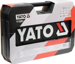 YATO  Gola sada 1/2", 3/8", 1/4" + příslušenství 120 ks YT-38801