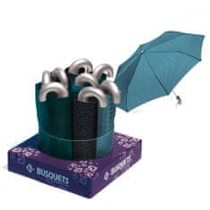 Busquets Busquets skladací dáždnik tyrkysový