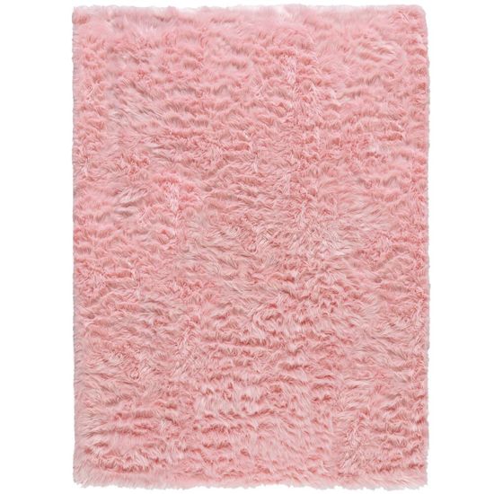 Flair Kusový koberec Faux Fur Sheepskin Pink