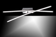 PAUL NEUHAUS PAUL NEUHAUS LED stropné svietidlo, 2-ramenné, oceľ, design 3000K LD 11272-55