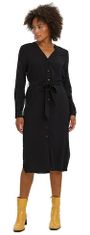 Vero Moda Dámske šaty VMVICA Regular Fit 10269173 Black (Veľkosť S)